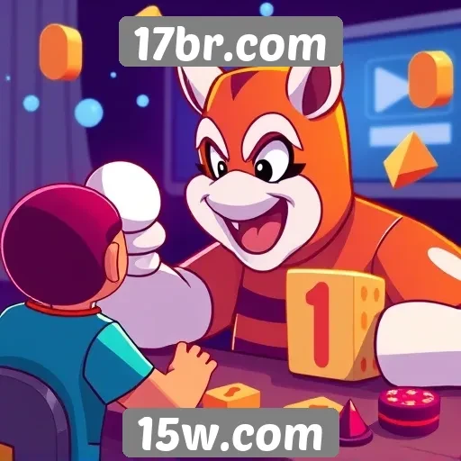 Novos recursos interativos do site de jogos 17br.com